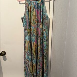 Tommy Hilfiger Colorful Paisley Maxi Dress